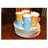 (2) YAMAKA CHINA 8 PCS SNACK SETS