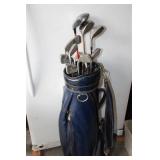 GOLF CLUBS IN BAG