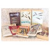 (10) KNIFE& STRAIGHT RAZOR BOOKS