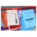 NICE SELECTION OF VARIOUS KNIFE BOOKS