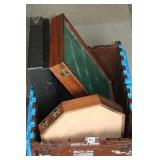 (7) RIKER CASES & DISPLAY CASES FOR GLASS REPAIR