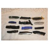 MIXTURE OF (12) KNIVES