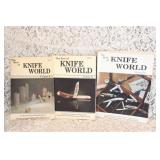 (3) SOFTCOVER KNIFE BOOKS