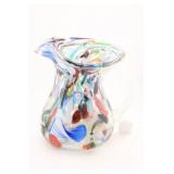 HAND BLOWN SOUVENIR PITCHER