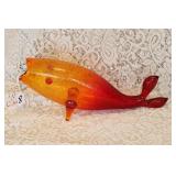 BLENKO ART GLASS FISH SCULPTURE