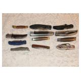 MIXTURE OF (12) KNIVES