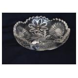 CUT GLASS BOWL