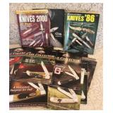 VARIOUS KNIFE BOOKS AND CATALOGS