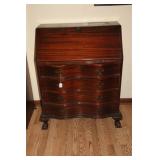 CHIPPENDALE STYLE DROP FRONT DESK