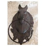 CAST HEAD DECORATIVE HORSE