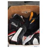 BOX OF GOLF CLUB COVERS
