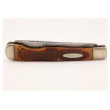 VINTAGE KA-BAR SINGLE BLADE KNIFE
