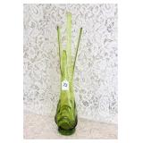 VIKING AVACADO GREEN "EPIC" SWUNG VASE