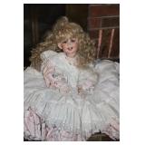 LARGE PORCELAIN DOLL