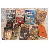 TOTE OF SOFTCOVER KNIFE MAGAZINES