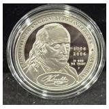 2006 BEN FRANKLIN "FOUNDING FATHER" PROOF SILVER