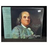 BENJAMIN FRANKLIN COIN & CHRONICLES SET -