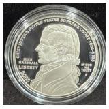 2005 CHIELF JUSTICE JOHN MARSHALL PROOF SILVER