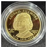 2010 "ABIGAIL FILLMORE" FIRST SPOUSE GOLD PROOF