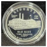 2006 SAN FRANCISCO OLD MINT PROOF SILVER DOLLAR -