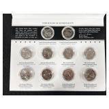 2019 AMERICA THE BEAUTIFUL QUARTERS UNC SET -