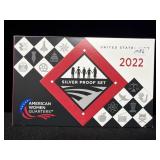 2022 AMERICAN WOMEN SILVER PROOF QUARTERS SET -