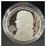 2005 CHIEF JUSTICE JOHN MARSHALL PROOF SILVER