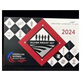 2024 AMERICAN WOMEN SILVER PROOF QUARTERS SET -