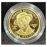 2014 ELEANOR ROOSEVELT FIRST SPOUSE PROOF COIN