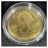 2014 GRACE COOLIDGE FIRST SPOUSE PROOF COIN