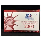 2003 U.S. MINT SILVER PROOF SET