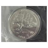 2018 5OZ SILVER ATB VOYAGEURS NATIONAL PARK MN