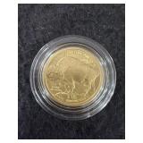 2008 AMERICAN BUFFALO 1/4 OZ GOLD UNC COIN -