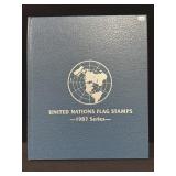 UNITED NATIONS FLAG STAMPS 1987 SERIES VOL. 8