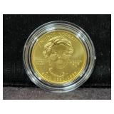 2016 FIRST SPOUSE GOLD NANCY REAGAN COIN