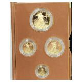 2016 AMERICAN EAGLE GOLD PROOF 4 COIN SET
