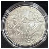 JAMESTOWN 400TH ANNIVERSARY UNC SILVER DOLLAR -