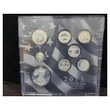 2013 US MINT LIMITED EDITION SILVER PROOF SET