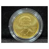 2016 FIRST SPOUSE GOLD LADY BIRD JOHNSON COIN