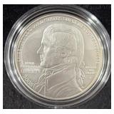 2005 CHIEF JUSTICE JOHN MARSHALL UNC SILVER DOLLAR