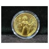 2015 AMERICAN LIBERTY HIGH RELIEF GOLD COIN