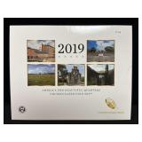 2019 AMERICA THE BEAUTIFUL QUARTERS UNC SET -