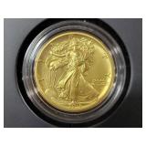 2016 WALKING LIBERTY HALF DOLLAR GOLD COIN