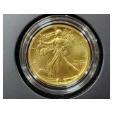 2016 WALKING LIBERTY HALF DOLLAR GOLD COIN