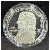 2005 CHEIF JUSTICE JOHN MARSHALL PROOF SILVER