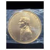 U.S. MINT PRESIDENTIAL MEDAL "THOMAS JEFFERSON"