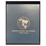UNITED NATIONS FLAG STAMPS 1986 SERIES VOL. 7