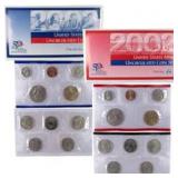 2002 U.S. MINT UNC COIN SET - P & D MINTS - SEALED
