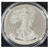 1994-P PROOF SILVER EAGLES - BOX AND COA