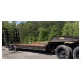 1974 PHELAN WT-25K HD EQUIPMENT TRAILER